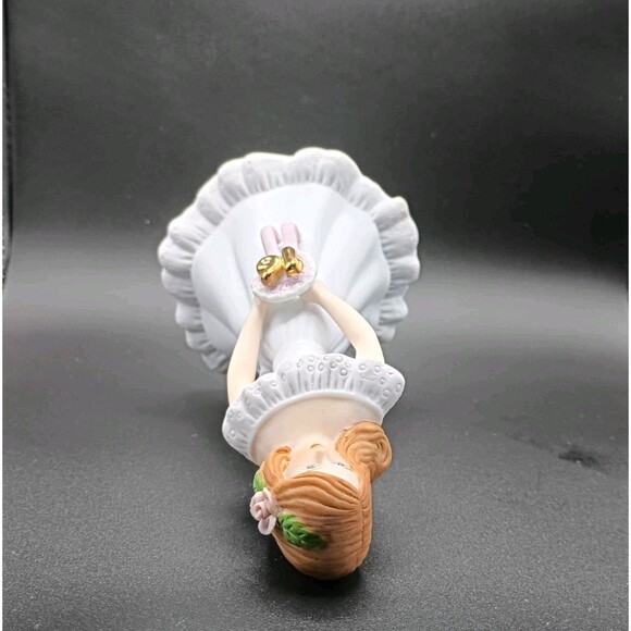 Enesco Growing Up Birthday Girl Age 16  Porcelain Figurine Brunette 7x  4.5 VTG - Picture 8 of 9